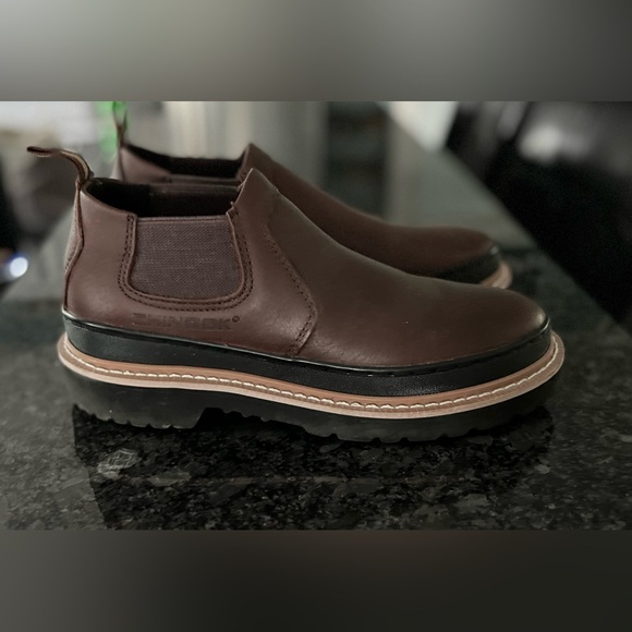 Chinook‎ Men's Workhorse Romeo Lightduty Brown Ankle Boot Size 7 - Picture 1 of 8